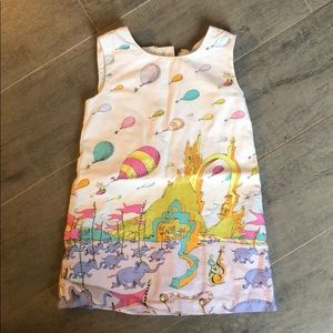 Baby girl/toddler dr. Seuss dress